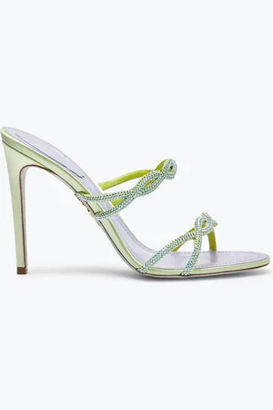 RENE CAOVILLA Sandalia Plana Braid Lima 105