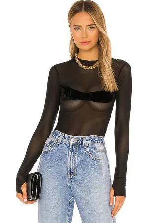 REVOLVE SAMI MIRO VINTAGE Sami miro vintage body mesh en color talla XL en - Black. Talla XL (también en XS).
