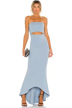 REVOLVE NBD Nbd vestido largo june en color talla M en - Baby Blue. Talla M (también en L, S, XL).