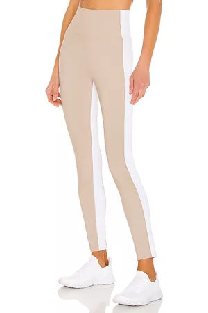 REVOLVE BEACH RIOT Beach riot legging con bloques de color en color taupe talla L en - Taupe. Talla L (también en M, S, XL, XS).