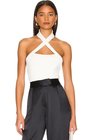 REVOLVE NBD Nbd camiseta sin mangas yvette en color talla L en - White. Talla L (también en M).