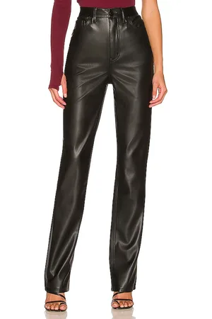 REVOLVE AFRM Afrm pantalones de cuero vegano heston en color talla 23 en - Black. Talla 23 (también en 24, 26, 28, 32).