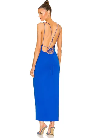 REVOLVE H:ours H:ours vestido midi selena en color royal talla S en - Royal. Talla S (también en XS, XXS).