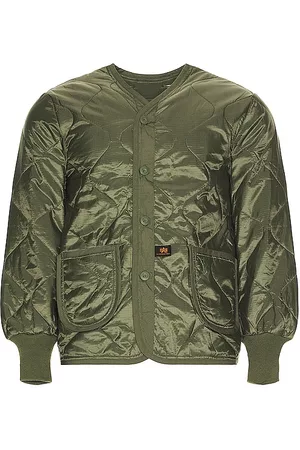 REVOLVE ALPHA INDUSTRIES Alpha industries chaqueta acolchada als/92 en color verde talla L en - Green. Talla L (también en M, S, XL/1X, XXL/2X).