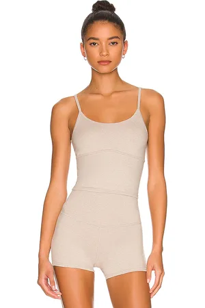 REVOLVE WellBeing + BeingWell Wellbeing + beingwell camiseta tirantes ripley en color taupe talla L en - Taupe. Talla L (también en XL).