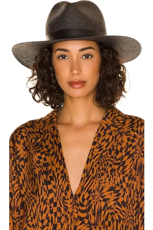 Janessa Leone Mujer Sombreros - Sombrero simone en color talla S en - Black. Talla S (también en L, M).