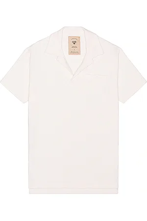 REVOLVE OAS Oas camisa manga corta en color blanco talla L en - White. Talla L (también en M, S).