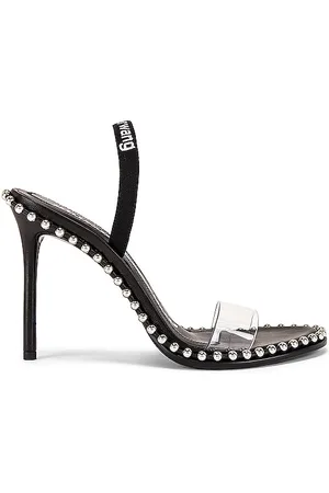 REVOLVE Alexander Wang Alexander wang zapatos de tacón con logo nova en color talla 36 en - Black. Talla 36 (también en 37, 37.5, 38, 39).