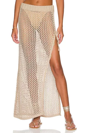 REVOLVE BEACH RIOT Beach riot falda deborah en color talla L en - Tan. Talla L (también en M, S, XL).