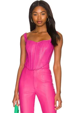 REVOLVE Bardot Bardot corsé vegan en color fucsia talla 10 en - Fuchsia. Talla 10 (también en 2).