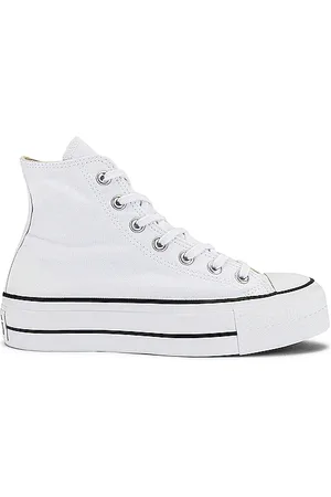 REVOLVE Converse Converse zapatilla deportiva chuck taylor all star lift hi en color blanco talla 10 en - White. Talla 10 (también en 10.5, 11)