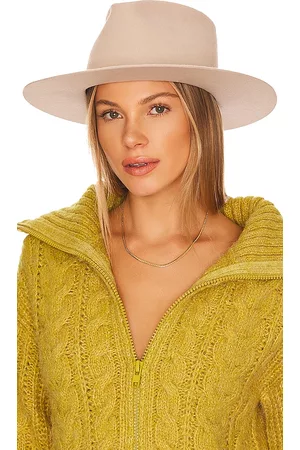 GLADYS TAMEZ MILLINERY Mujer Sombreros - Sombrero karina en color crema talla M en - Cream. Talla M (también en S, XS).