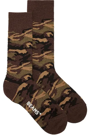REVOLVE Beams Plus Beams plus calcetines mlange camo en color marrón talla all en - Brown. Talla all.