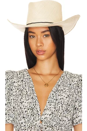 GLADYS TAMEZ MILLINERY Sombrero de cowboy en color talla L en - Cream. Talla L (también en M, S, XS).