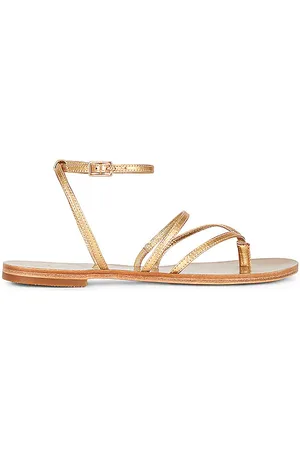 REVOLVE RAYE Raye sandalia void en color oro metálico talla 6.5 en - Metallic Gold. Talla 6.5 (también en 7).
