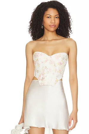 REVOLVE Bardot Bardot lila bustier en color blanco talla 12 en - White. Talla 12 (también en 8).
