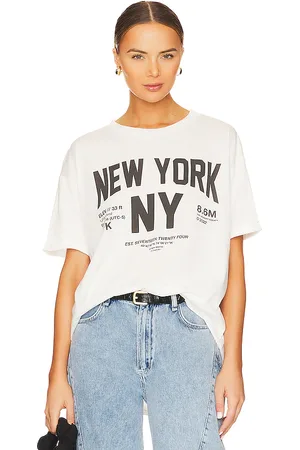 REVOLVE The Laundry Room The laundry room camiseta tamaño grande welcome to new york en color talla L en - White. Talla L (también en M, S).
