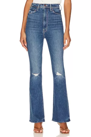 REVOLVE MOTHER Mother the tippy top cruiser sneak en color denim-medium talla 32 en - Denim-Medium. Talla 32 (también en 33, 34).