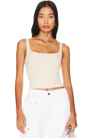 REVOLVE LNA Lna camiseta tirantes en color ivory talla L en - Ivory. Talla L (también en M, XL).