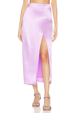 REVOLVE Line & Dot Line & dot falda adelyn en color lavanda talla M en - Lavender. Talla M (también en S).