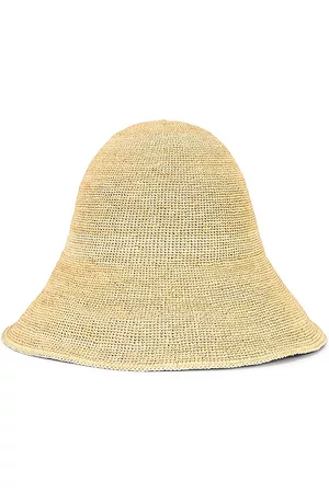 Janessa Leone Mujer Sombreros - Sombrero teagan en color bronce talla S en - Tan. Talla S (también en L, M).