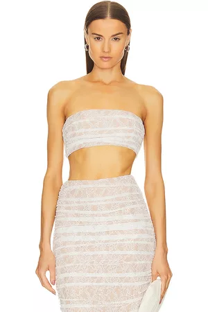 REVOLVE Michael Costello Michael costello x leticia crop top en color talla L en - . Talla L (también en XL).