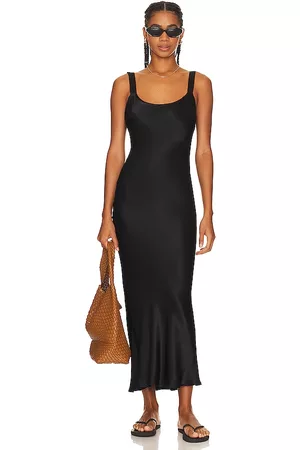 REVOLVE SNDYS Sndys vestido midi avani en color talla L en - Black. Talla L (también en M, S, XL, XS, XXL).