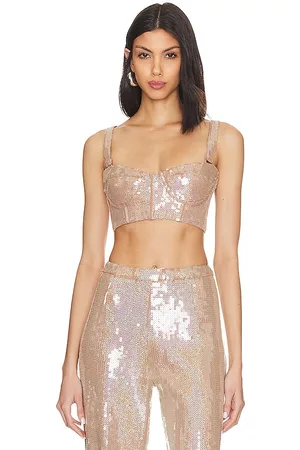 REVOLVE Bronx and Banco Bronx and banco capri sequin bralette en color talla S en - . Talla S (también en XS).