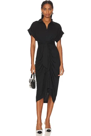 REVOLVE Steve Madden Steve madden vestido punto tori en color talla 0 en - Black. Talla 0 (también en 2, 4).