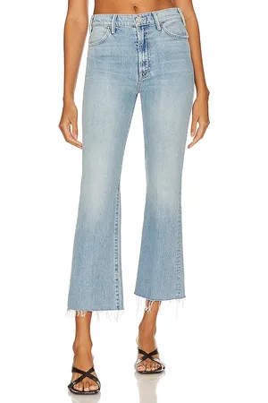 REVOLVE MOTHER Mother jean acampanado hustler en color denim claro talla 29 en - Denim-Light. Talla 29 (también en 33, 34).