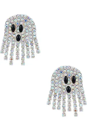 REVOLVE BaubleBar Baublebar pendientes con cadena spooked out en color metálico talla all en - Metallic Silver. Talla all.