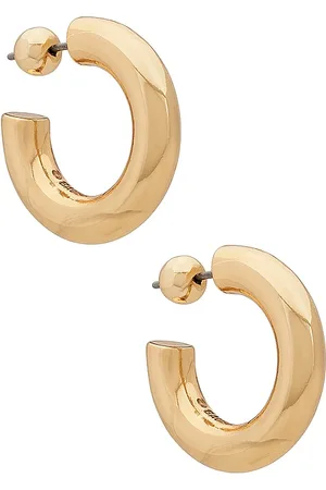 REVOLVE BaubleBar Baublebar pendientes de aro pequeños cooper en color oro metálico talla all en - Metallic Gold. Talla all.