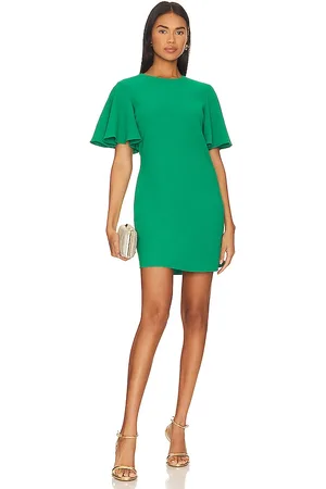 REVOLVE Amanda Uprichard Amanda uprichard minivestido julietta en color talla S en - Dark Green. Talla S (también en XS).