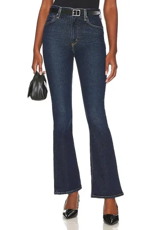 REVOLVE AGOLDE Agolde bota delgada de tiro alto nico en color denim-dark talla 31 en - Denim-Dark. Talla 31 (también en 32, 33, 34).