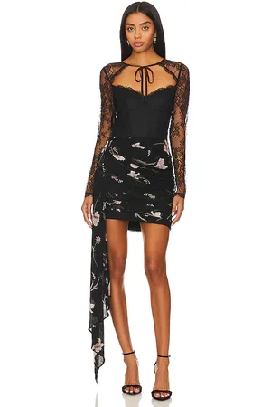 REVOLVE Katie May Katie may vestido wilde en color talla S en - Black. Talla S (también en XXS).