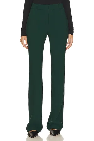REVOLVE GRLFRND Grlfrnd pantalón con trabillas suit en color verde talla L en - Green. Talla L (también en M, XS).