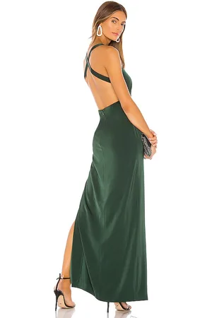 REVOLVE NBD Nbd vestido largo jill en color verde oscuro talla L en - Dark Green. Talla L (también en M, S, XL, XS).