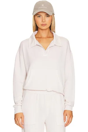 REVOLVE MONROW Monrow polo de lana en color crema talla S en - Cream. Talla S (también en XS).