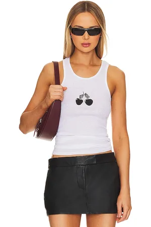 REVOLVE Gothicmochas Gothicmochas camiseta tirantes en color talla L en - White. Talla L (también en M).