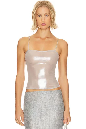 REVOLVE SUBSURFACE Subsurface camiseta tirantes the liquid en color metálico talla L en - Metallic Silver. Talla L (también en M, S, XS).