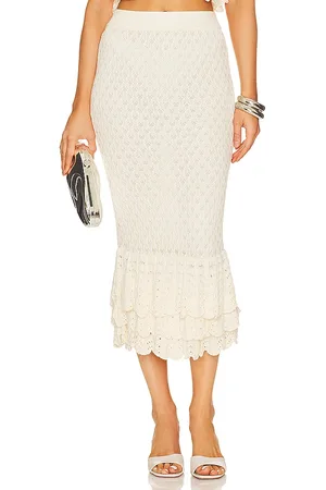 REVOLVE BEACH RIOT Beach riot falda maxi polly en color talla L en - . Talla L (también en M).