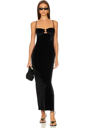 REVOLVE Montce Swim Montce swim maxivestido petal en color negro talla L en - Black. Talla L (también en M, S, XL).