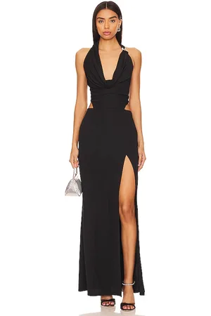 REVOLVE Camila Coelho Camila coelho vestido largo trinidad en color talla M en - Black. Talla M (también en L, S, XL, XS).