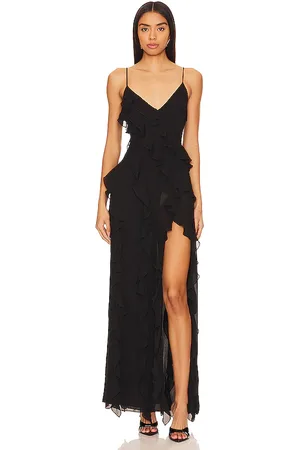 REVOLVE NBD Nbd vestido largo nehna en color talla M en - Black. Talla M (también en S).