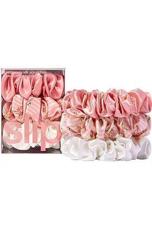 REVOLVE Slip Slip conjunto de coleteros large scrunchies set of 3 talla all en . Talla all.