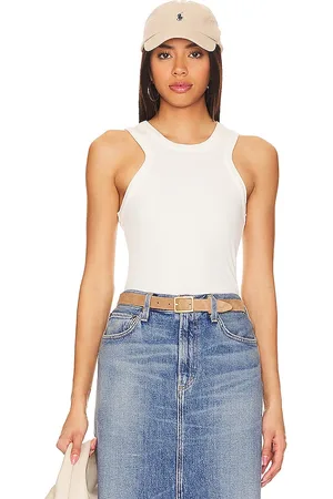 REVOLVE Citizens of Humanity Citizens of humanity camiseta tirantes melrose en color blanco talla L en - White. Talla L (también en XL).