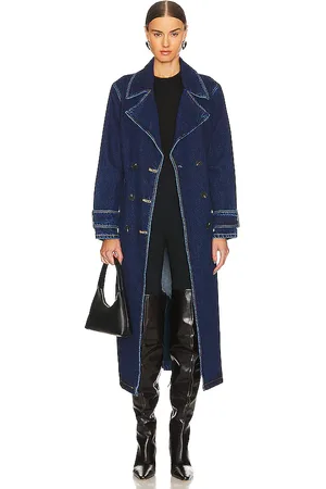 REVOLVE SNDYS Sndys gabardina vaquera wren en color azul talla S en - Blue. Talla S (también en XS).