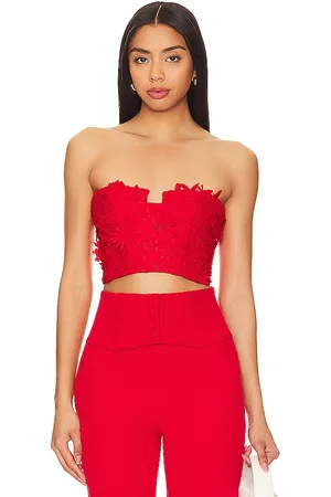 REVOLVE Bardot Bardot corsé brias en color rojo talla 10 en - Red. Talla 10 (también en 12, 2, 4, 6, 8).