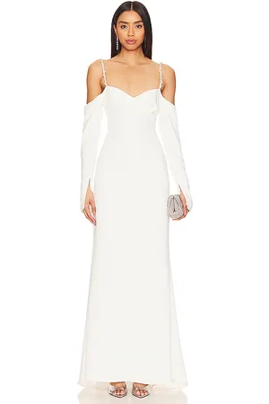 REVOLVE Lovers and Friends Lovers and friends fuera de la bata de hombro dominique en color blanco talla M en - White. Talla M (también en S, XS