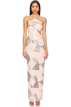 REVOLVE Lovers and Friends Lovers and friends maxivestido ariel en color talla M en - Pink. Talla M (también en XL).